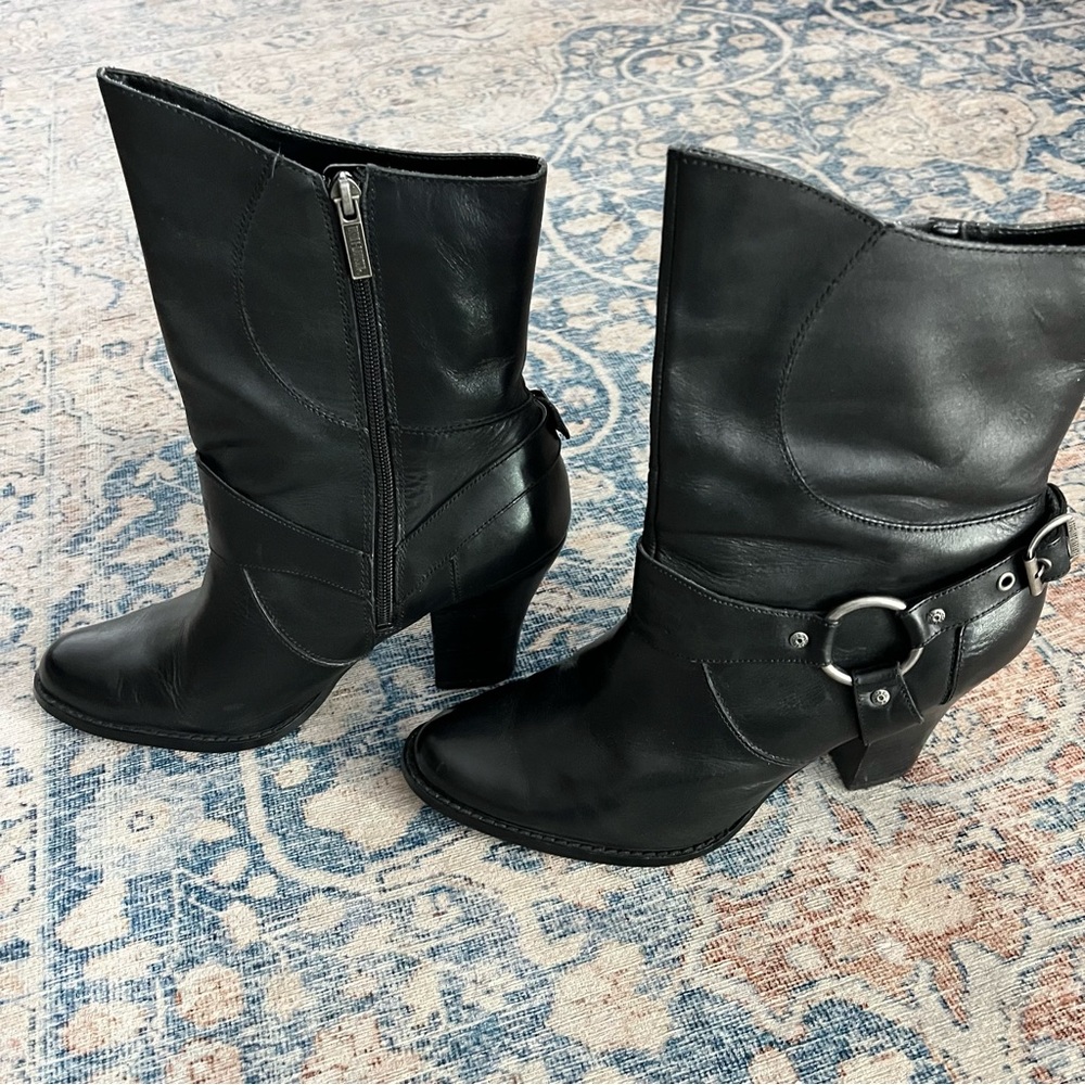 Harley Davidson Darla Harness Motorcycle Boot